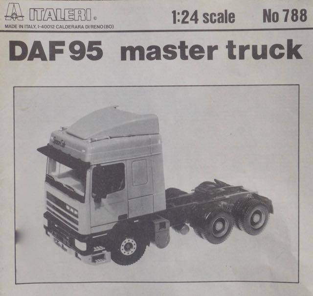 Photo P Daf Master Truck Italeri Album Dutch