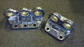 Engine mounts for Detroit Diesel 8v and 12v71 for a model - chrome plated !