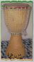 DRUM side of LOGO DJEMBE for BEV NADLEMAN! $85 shipped!