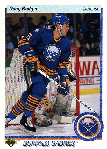 Curtis Brown autographed hockey card (Buffalo Sabres, FT) 1997 Pinnacle  Zenith Rookie #145