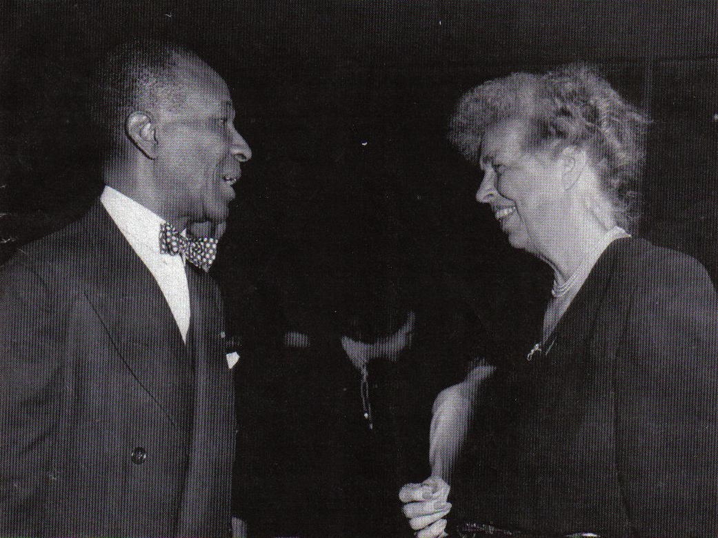 Ambassadeur Jacques Stephen Alexis & Mme Eleanor Roosevelt