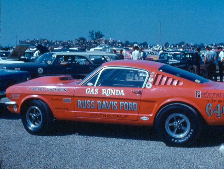 Still Racy After All These Years: Gas Ronda's First A/FX Mustang