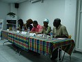Les panelistes:Alain jean,Alex Petro, Marie-Line Dahomey ,Manuel Reinette “ Assaliah”, Akel Shillingford “ Recca