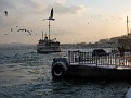Ferry heading from  Eminönü towards Bosphorus