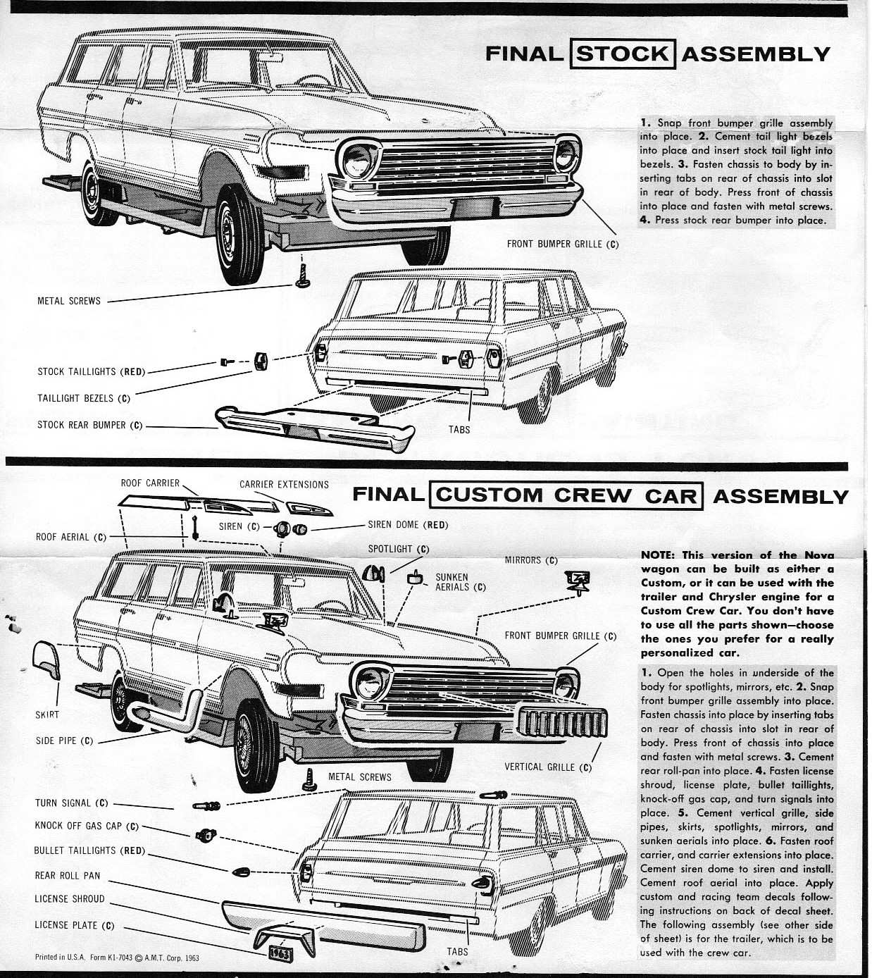 Photo: AMT1963 Chevy II Nova 400 Wagon 005 | AMT #????? 1963 Chevy II ...