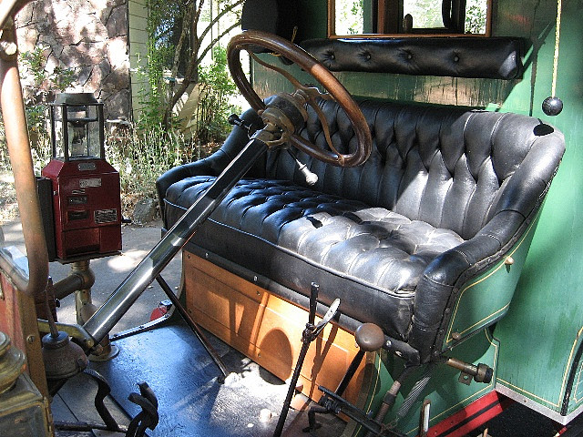 Photo: 1911 Ford Model T Jitney Bus body front cab seat | 1911 Ford ...