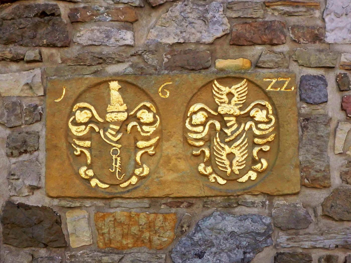 Wappen in der Ritterstraße