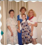 Jean, Valerie, Christie and Dena in Washington DC, 1994