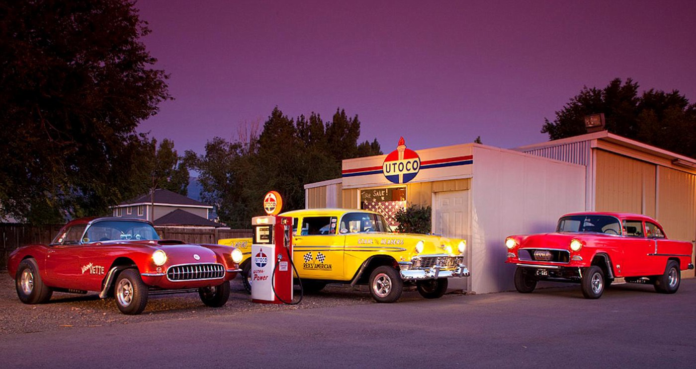 Photo: GASSERS | Tri Five 55 56 57 Chevy Gassers I album | redlinetoys ...