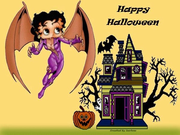Photo: The Bat Flight Of Betty Boop 1024 | Children's Halloween ...
