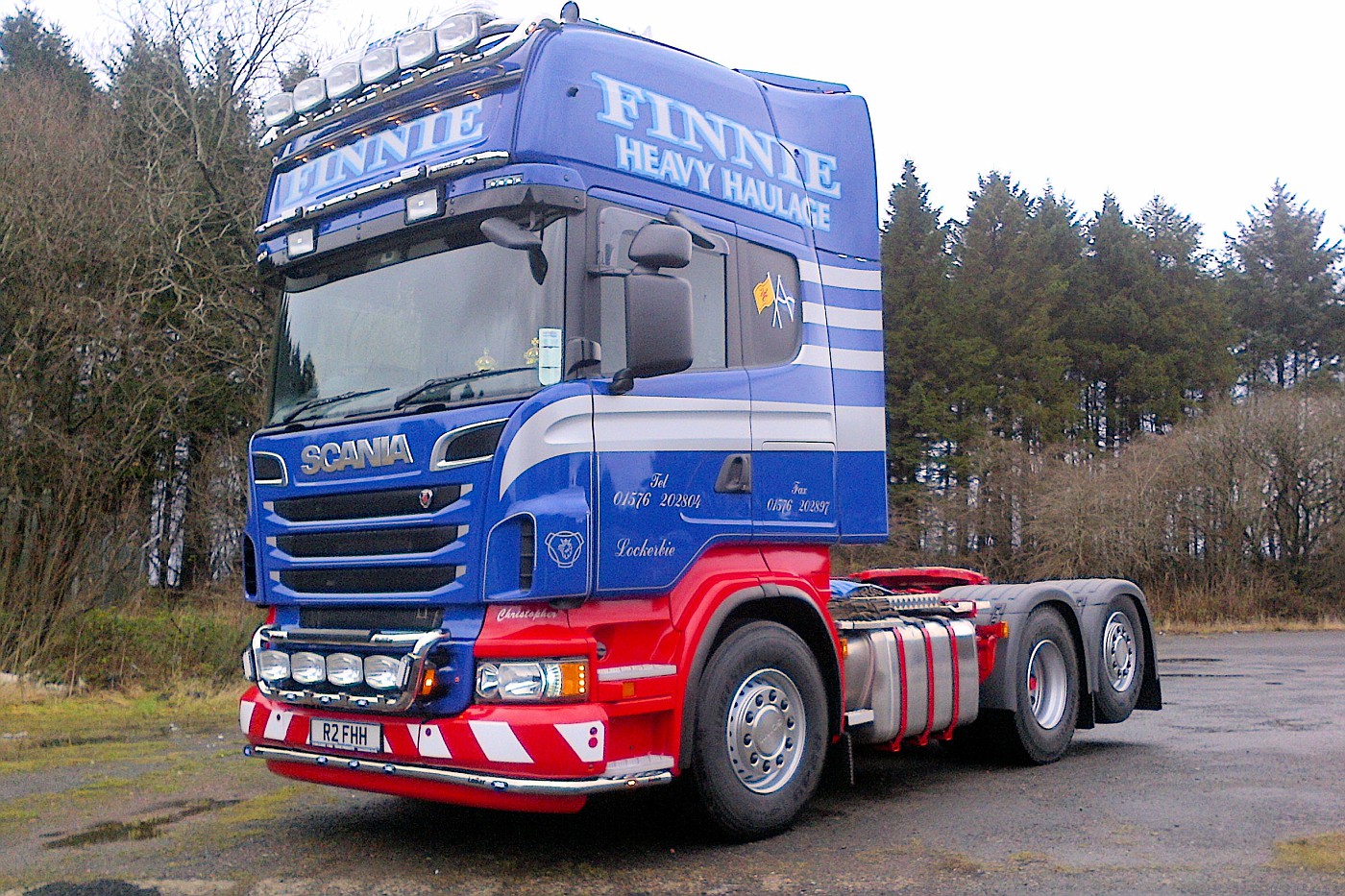 Finnie Heavy Haulage Ltd, Lockerbie, Dumfries & Galloway, Scotland ...