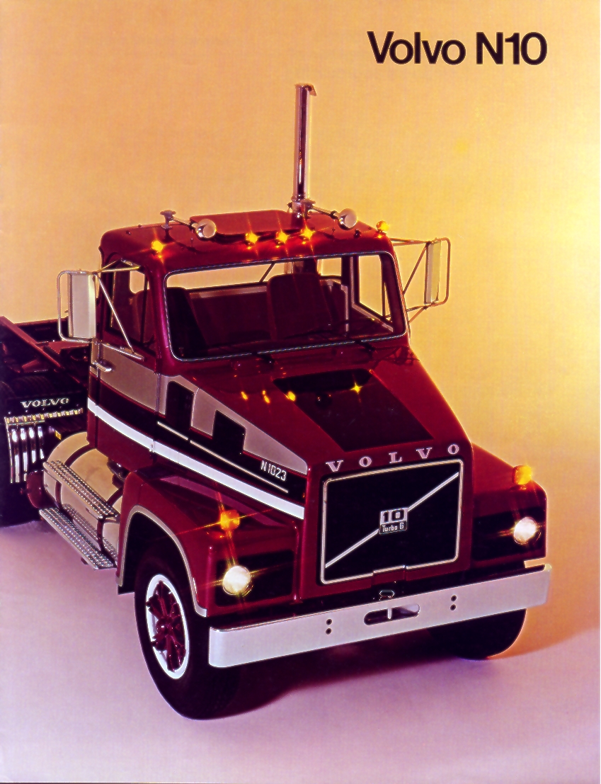 Photo: Volvo N10 Brochure 01 | Volvo N10 US album | Dutch Model Truck Club