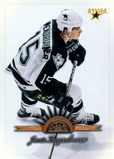 Joe Nieuwendyk autographed Hockey Card (Dallas Stars, FT) 1997 Pinnacle  Zenith #63