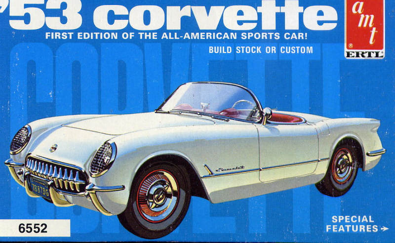 Photo: 1953 Chevrolet Corvette Box 4 | AMT '53 Corvette album | DRASTIC ...