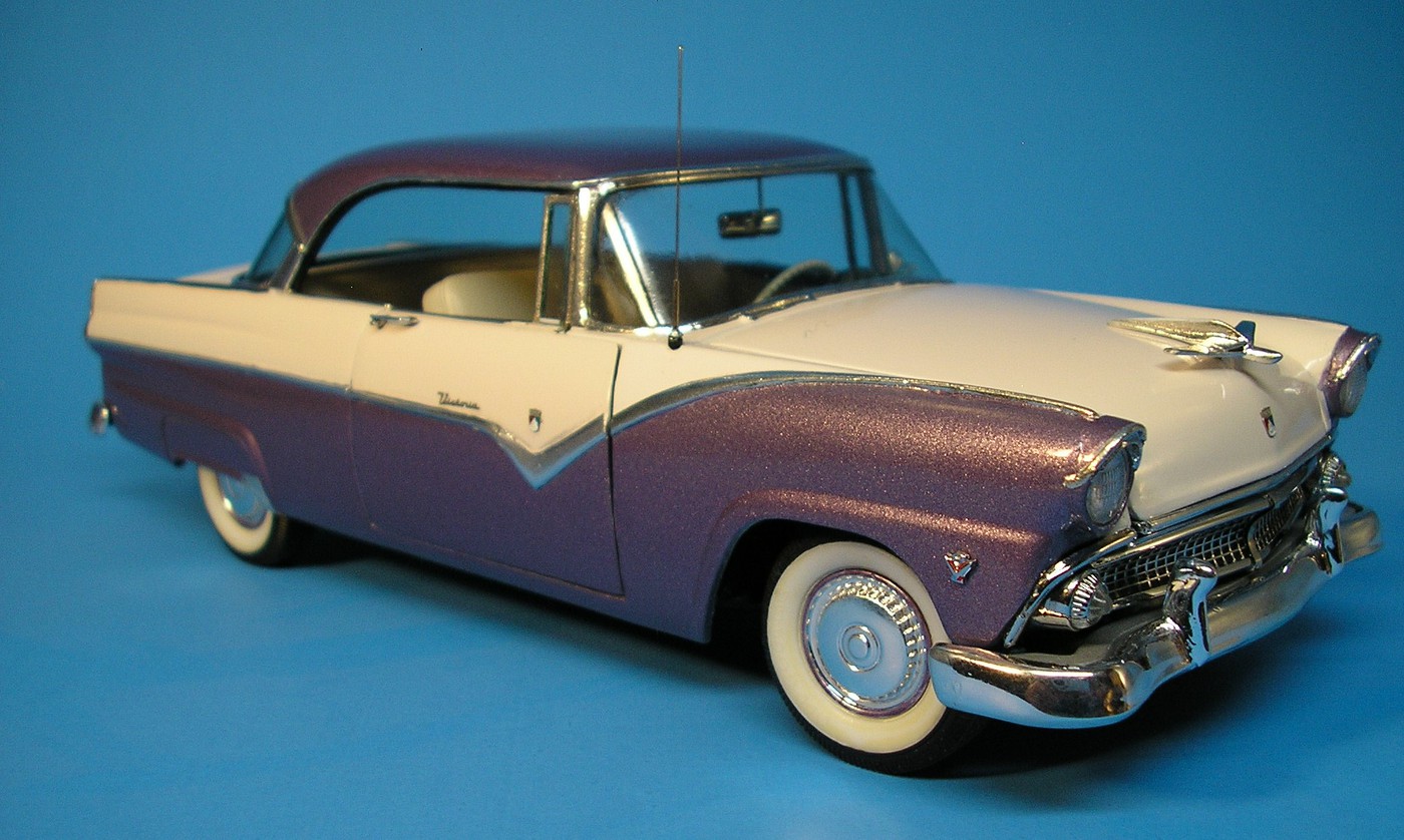 1955 Ford Fairlane Victoria - Model Cars - Model Cars