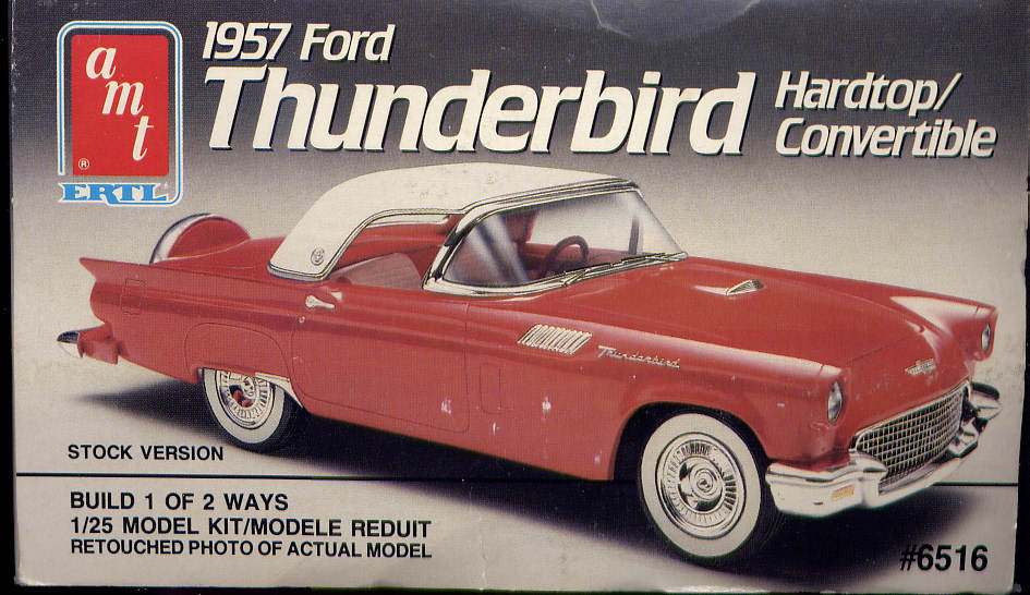 Photo: 1957 Ford Thunderbird HT Convertible Box 5 | AMT 1957 Ford