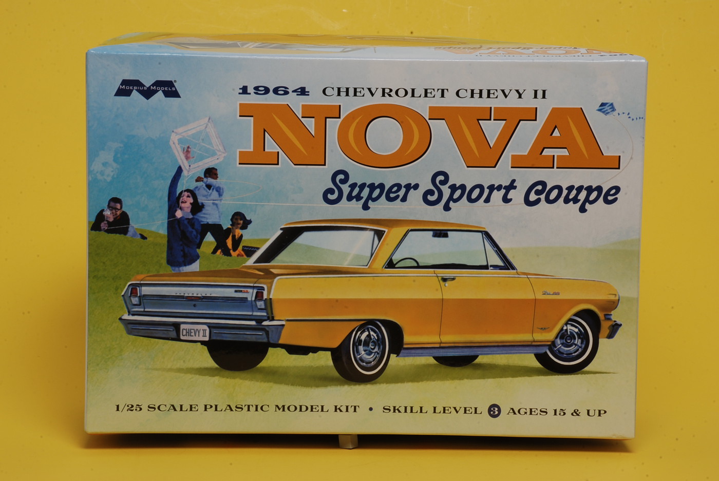 Moebius 1964 Nova SS - first detailed look inside the box