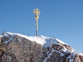 Gipfelkreuz Zugspitze - Höhe 2962 m