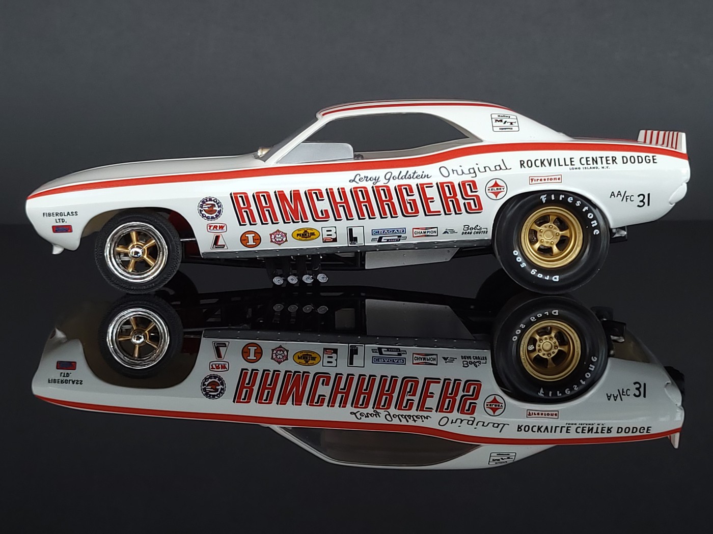 Ramchargers Dodge Challenger Funny Car - Drag Racing - Model Cars ...