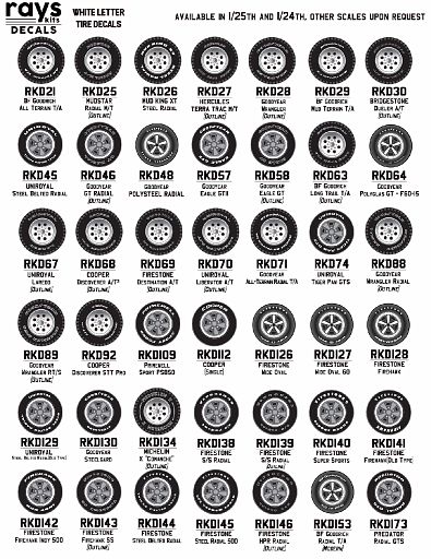 White Letter Tire Decals | RaysKits | Fotki.com, photo and video ...