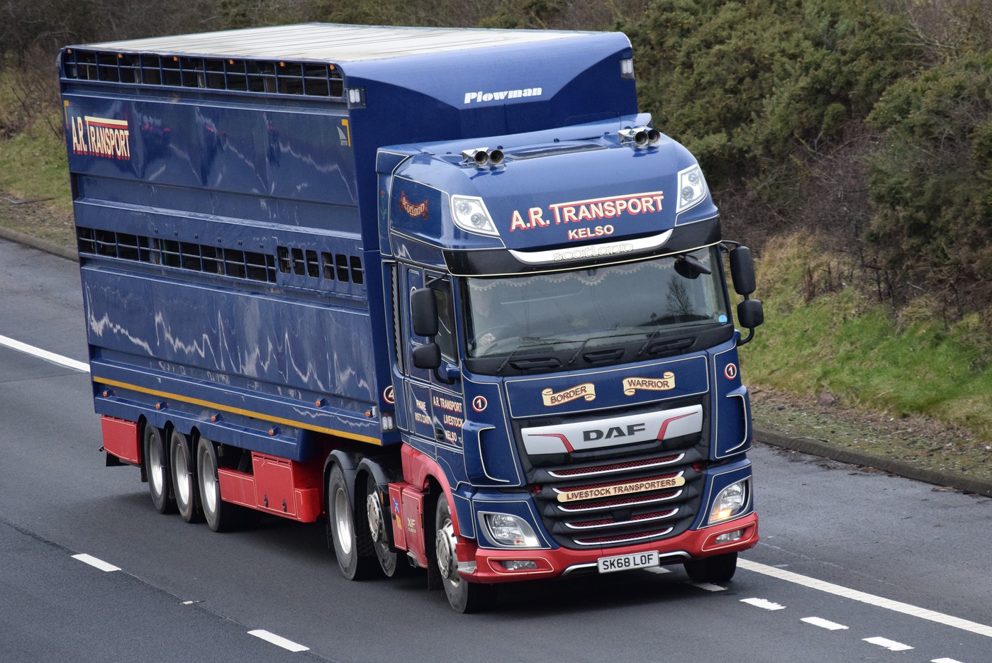 Photo: SK68LOF Daf XF no. 1 | A.R. Transport, Kelso album | Boballoa ...