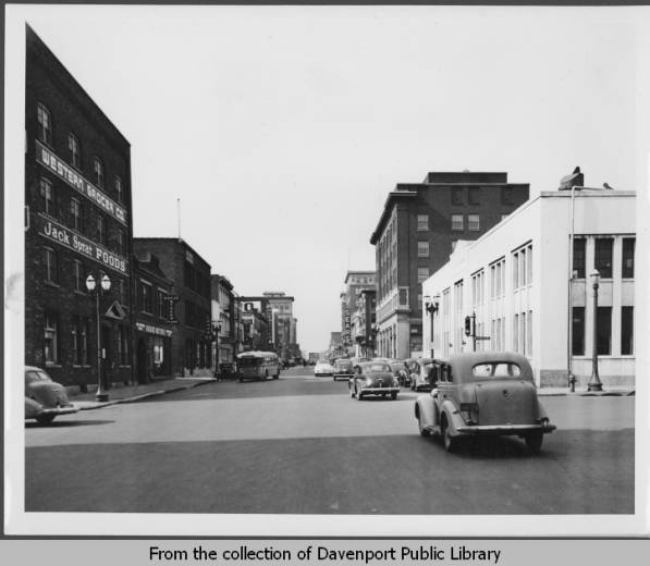 Photo: Second Street In Downtown Davenport | Misc Album | DWDarby ...