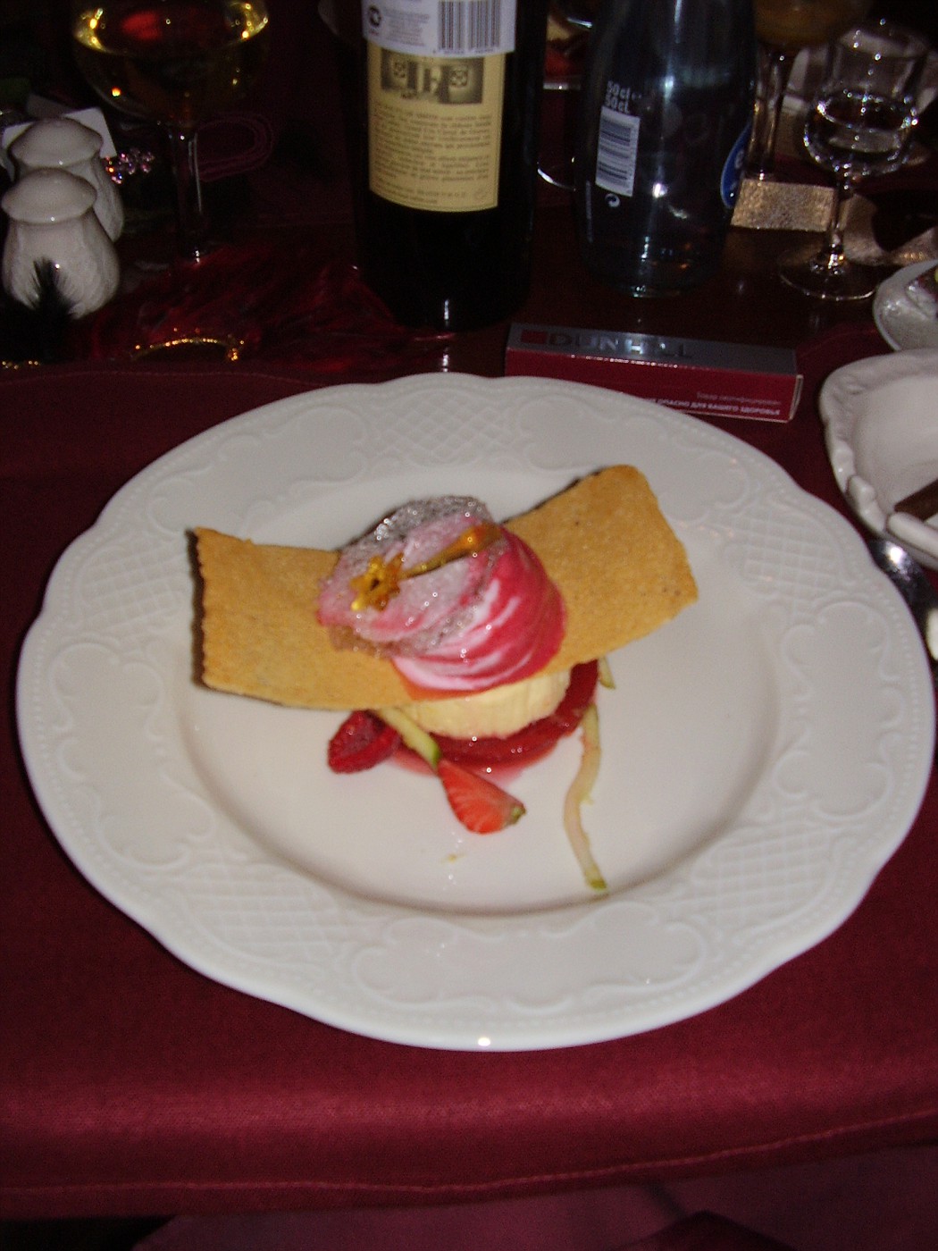 Десерт Пушкин в кафе Пушкин
