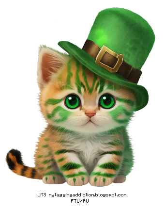 Photo: kitten with leprechaun hat--LMS | Saint Patrick's album ...