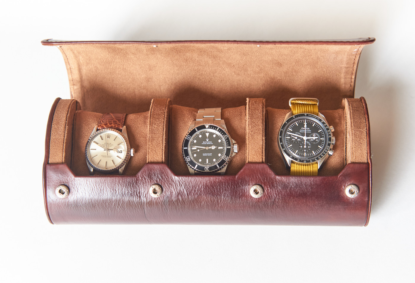 FS: NIB Fauré Le Page Single Watch Roll (Grey Scale/Grey Leather) - Rolex  Forums - Rolex Watch Forum