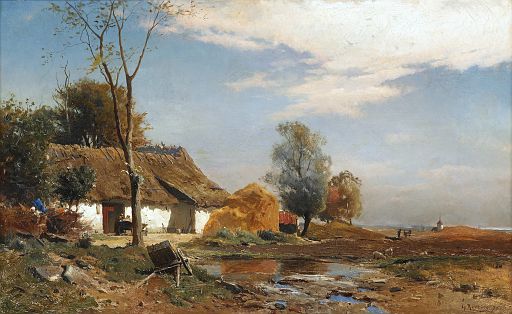 Farmhouse on the Plain (1875)