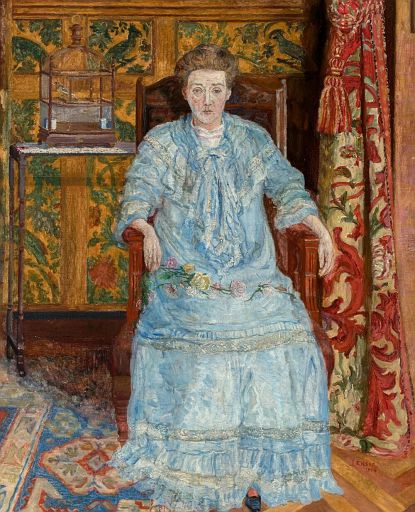 The Lady in Blue [Mrs. Duhot] (1906)