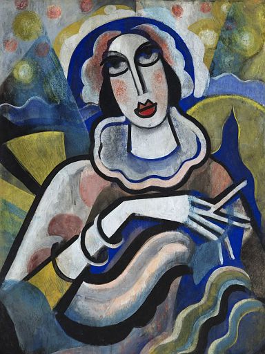 Art Deco Lady with Cigarette (c.1930-39)
