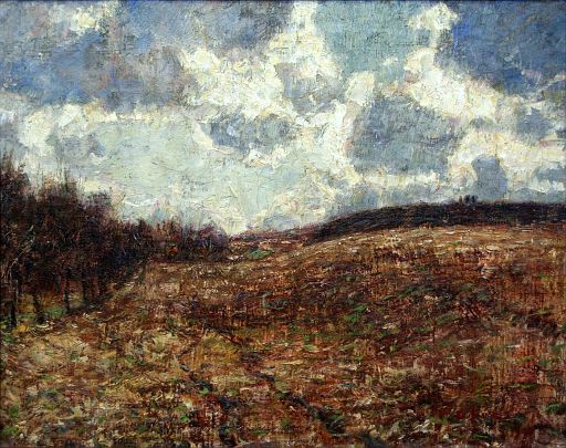 Hilly Landscape in Late Autumn (1900)