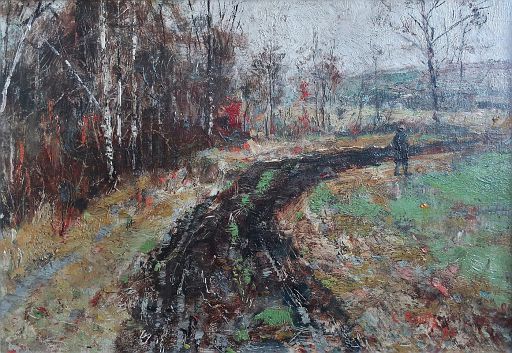 March Landscape near Weimer (1892)