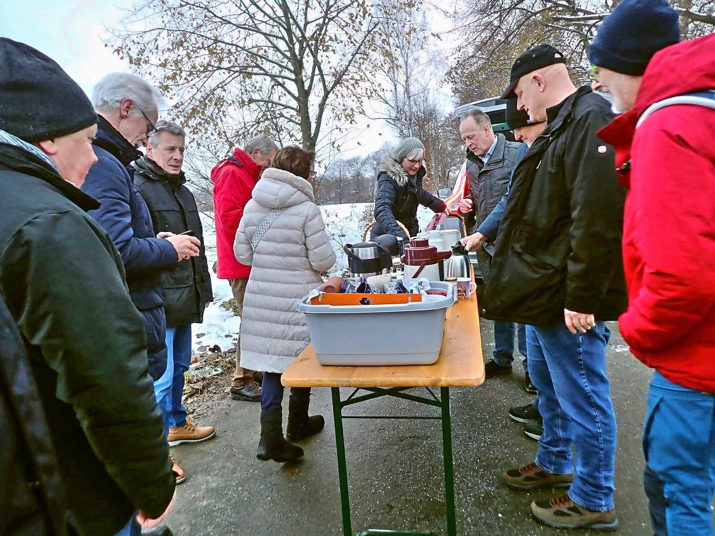 Pause am Schullandheim Riepenburg