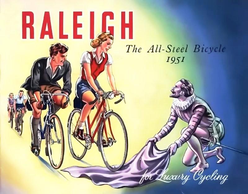 Raleigh - for Luxury Cycling - 1951