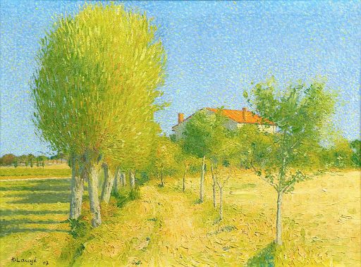 The Willow Alley behind l'Alouette (1907)