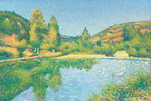 The Aude Leaving Alet-des-Bains (1926)