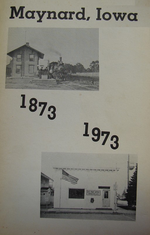 Photo MaynardHistoryFayCoIA001 Maynard History Fayette Co Iowa album